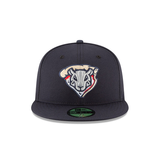 Primary Logo Fitted Hat - Navy
